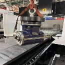 库房刚刚清洗完毕重型台群4030龙门加工中心，工作台20.